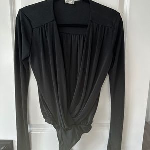 Free People long sleeve bodysuit XS